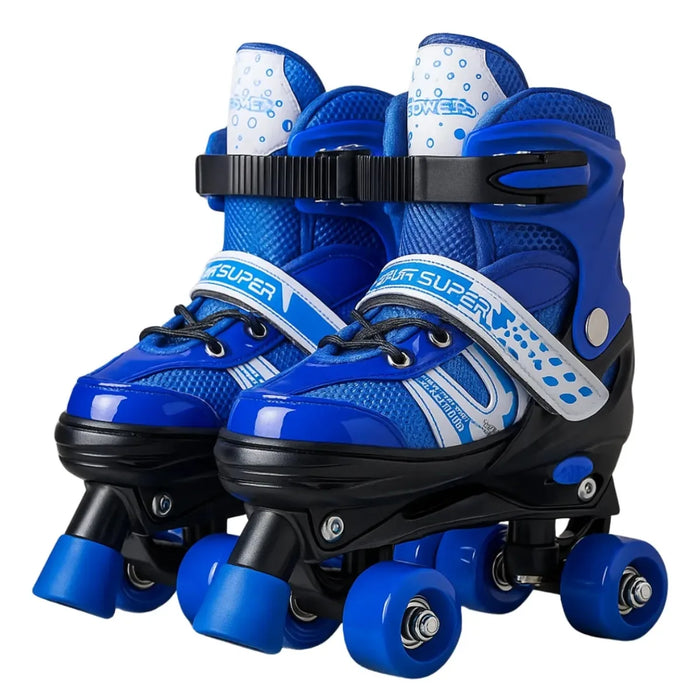 Patines 4 Ruedas Roller Niño Patin Gimnasia Danza Ajustables