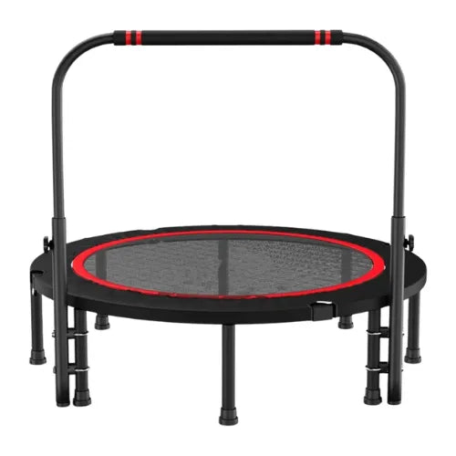 Trampolín Fitness Redondo Plegable Yoga Cama Elastica 120cm