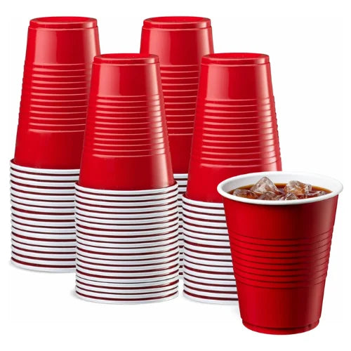50 Vasos 16oz Desechables Plasticos 473ml Vaso Bebida Fiesta