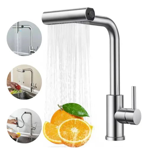 Llave Monomando Grifo Cocina Extension Flexible Lavaplatos
