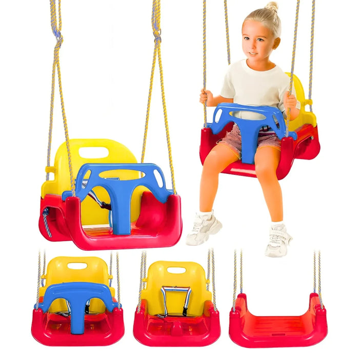 Columpios Infantiles Asiento Columpio Terraza Ajustable 3en1