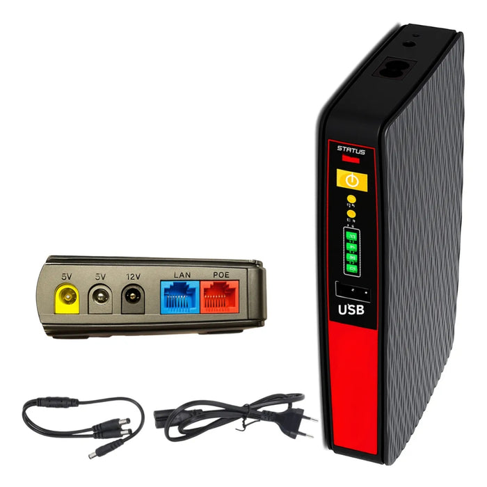 Mini Ups Router 8000mah 9v 12v 15v 24v Wifi Pc Bateria Power