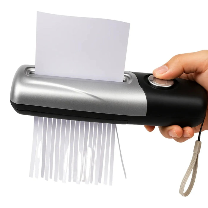 Trituradora De Papel Usb Portátil Picadora De Papel Oficinas