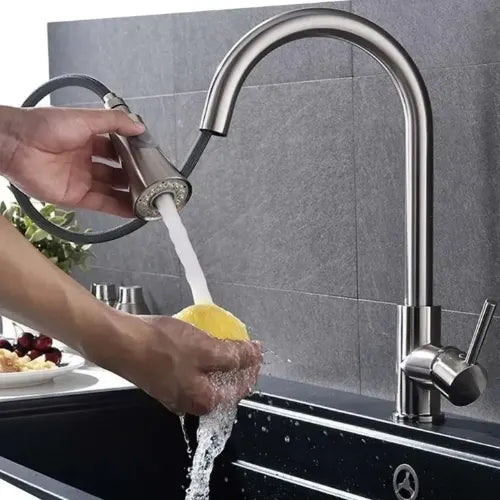 Llave Monomando Grifo Cocina Extension Flexible Lavaplatos