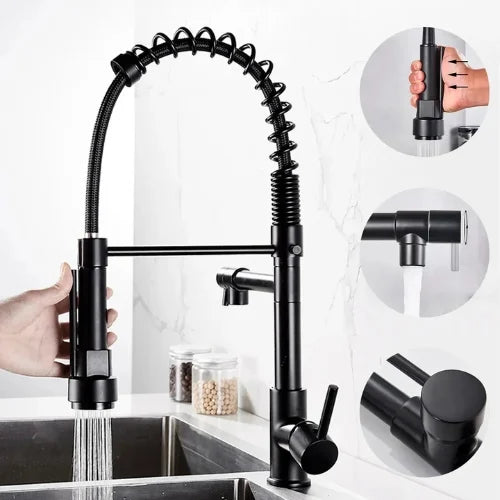 Llave De Lavaplatos Cocina Grifo Lavaloza Monomando Flexible