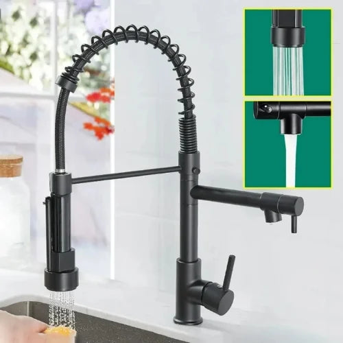Llave De Lavaplatos Cocina Grifo Lavaloza Monomando Flexible