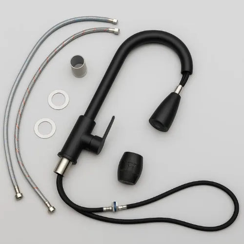 Llave Monomando Grifo Cocina Extension Flexible Lavaplatos