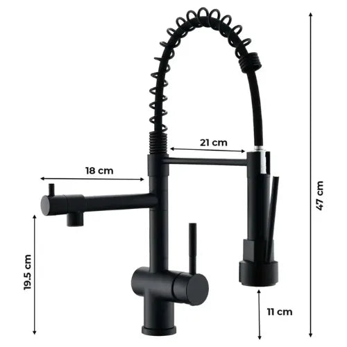 Llave De Lavaplatos Cocina Grifo Lavaloza Monomando Flexible