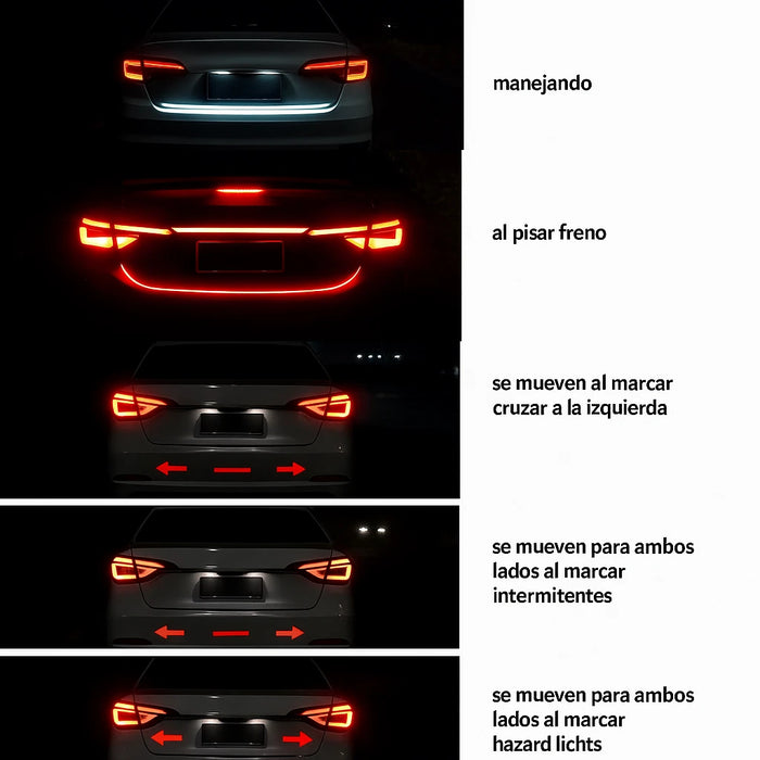 Luces Led Freno Barra Led Curva Barras Led Luces Maletero