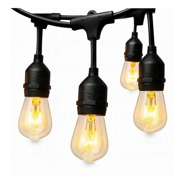 Soquete Guirnalda Luces Guirnalda Soquete Exterior Cadena 5m