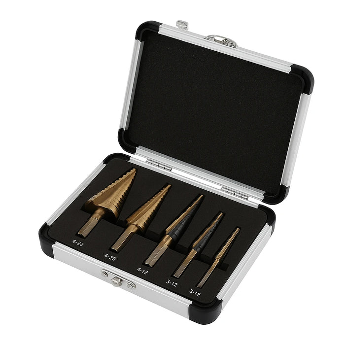 Set 5 Brocas Escalonadas Broca Escalonada Herramientas