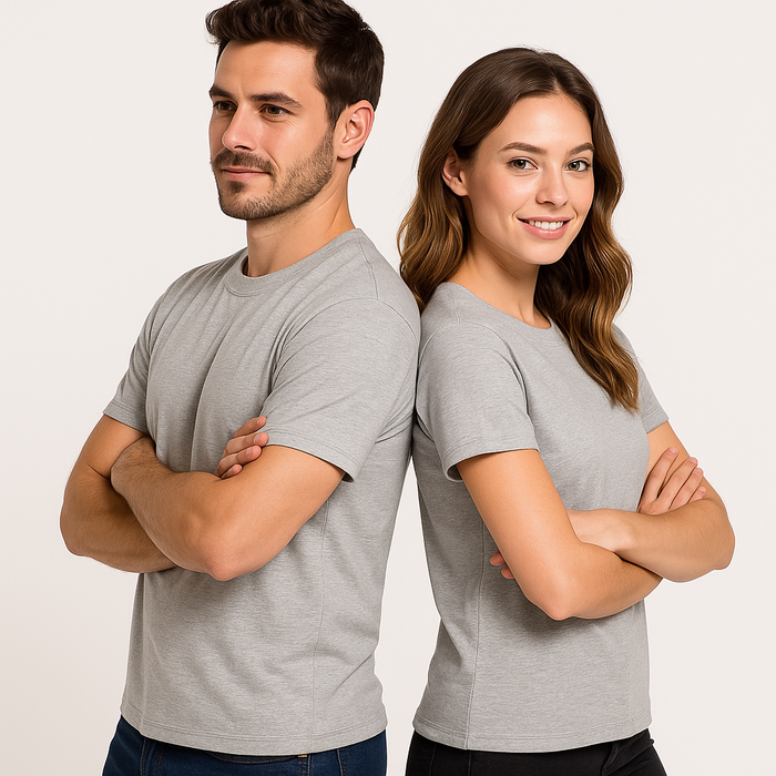Polera Unisex Manga Corta 100% Algodón Liviana Estampado