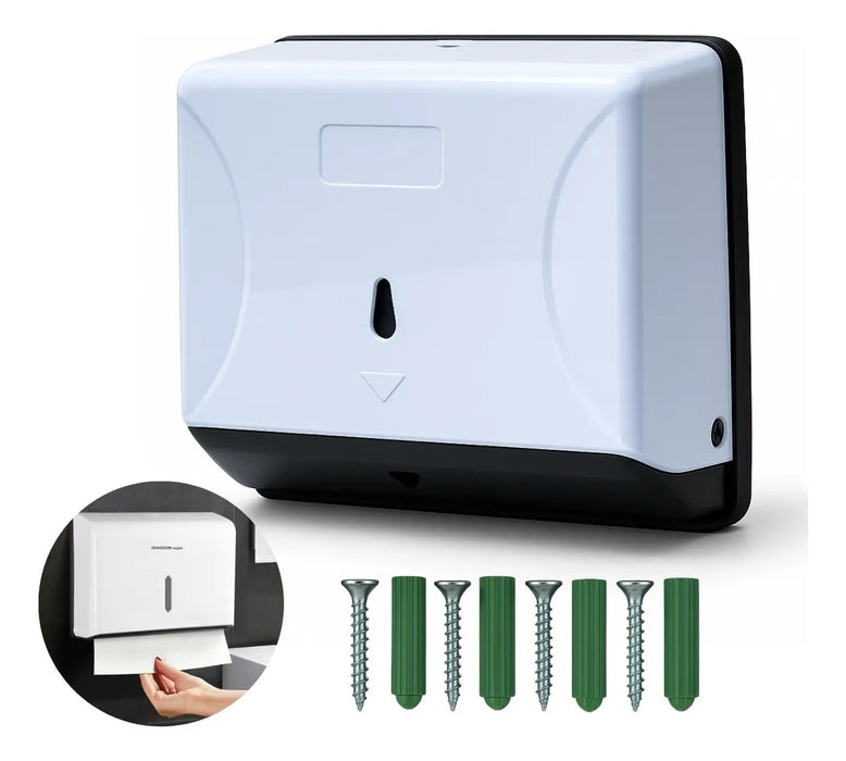 Dispensador De Toalla Interfoliado Toallas Papel 20x26
