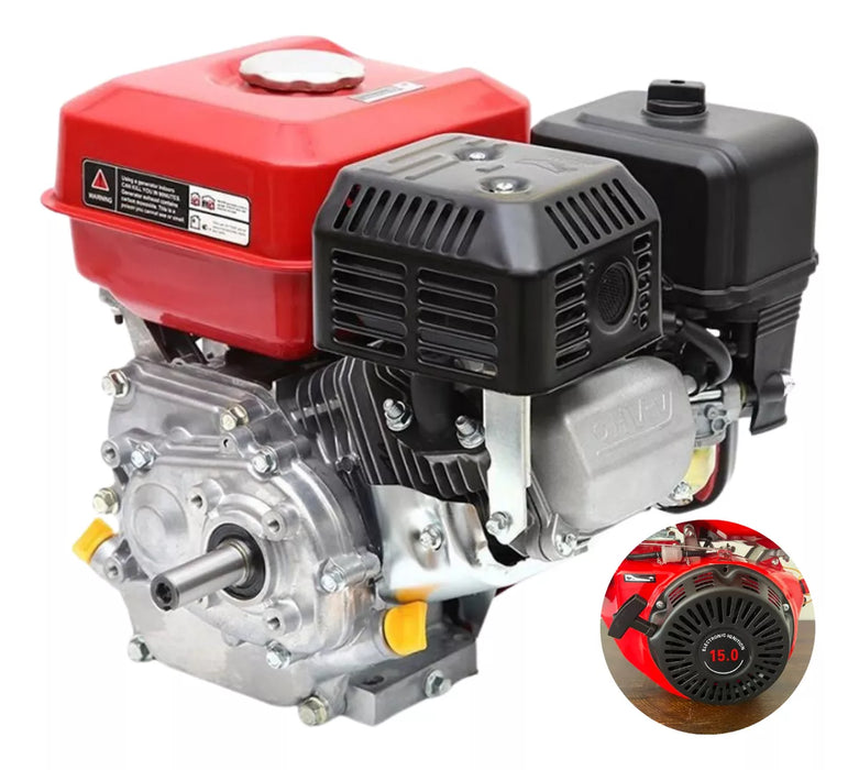 Motor Bencinero Estacionario Partida Manual Gasolina 15 Hp
