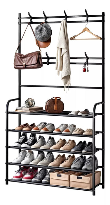Organizador De Zapatos Perchero Gancho Zapatero 168x65cm