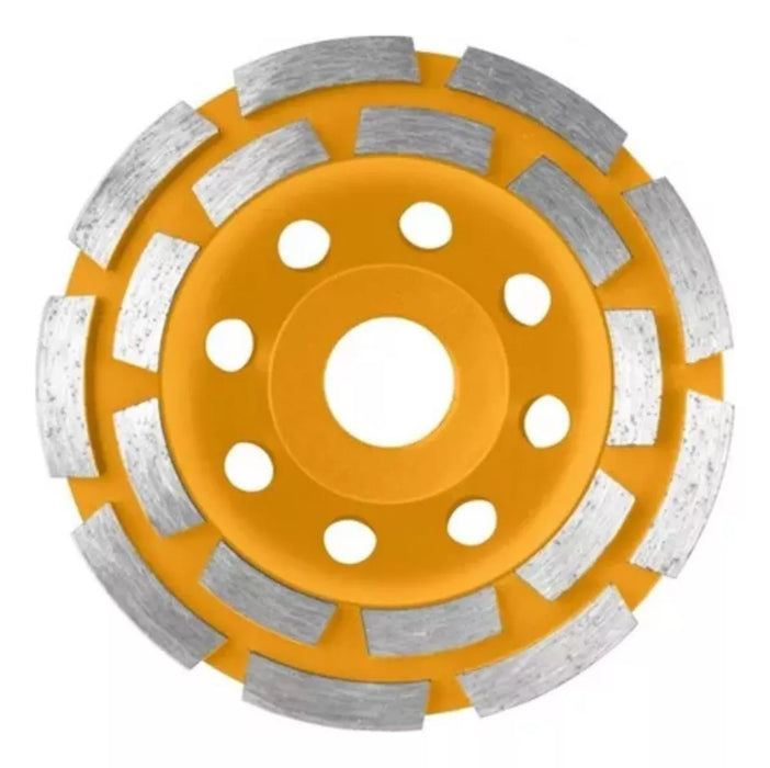 Disco Copa Diamantado 115mm Hormigon Disco Doble Desbaste