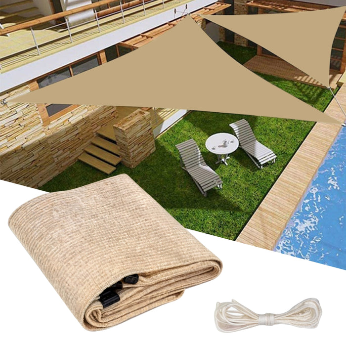 Carpa Camping Vela Sombreadora Toldo Triangular Vela 3x3x3 mts