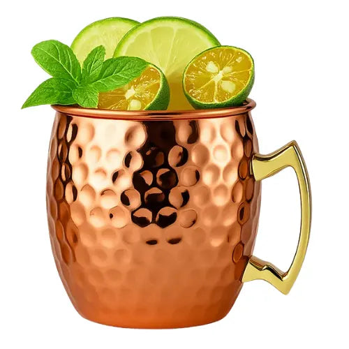 Vaso Mugs Cobre Moscow Mule Tragos Mojitos Coctel 500ml
