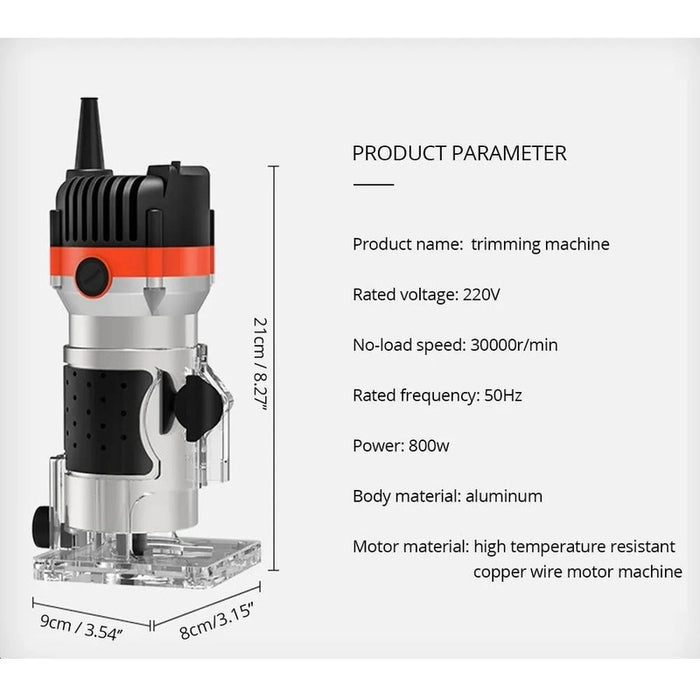 Fresadoras Para Madera De Mano Rebajadora Fresadora Router