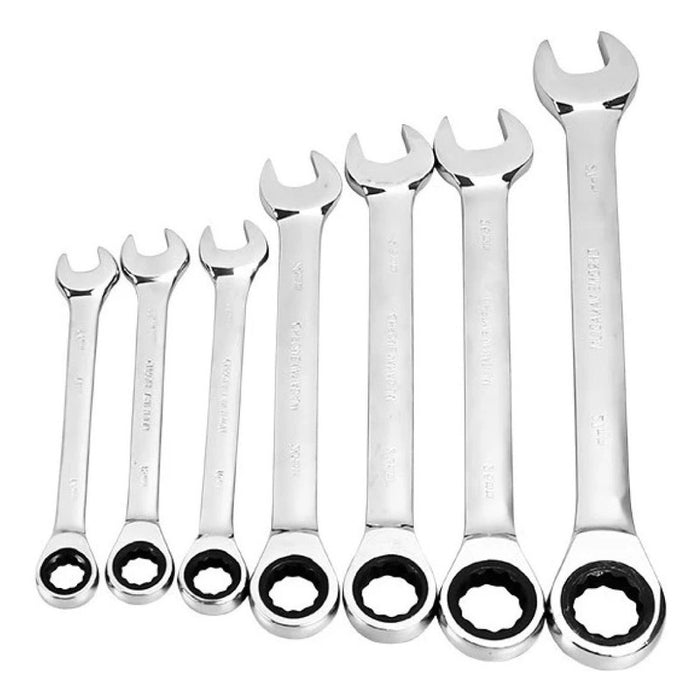 Set Juego De Llaves Punta Corona Juego Llaves Chicharra 7pcs
