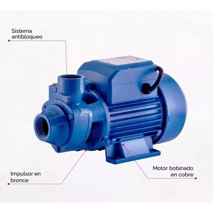 Bomba Centrifuga 0.5hp Bomba Periferica Bomba De Agua 1/2hp