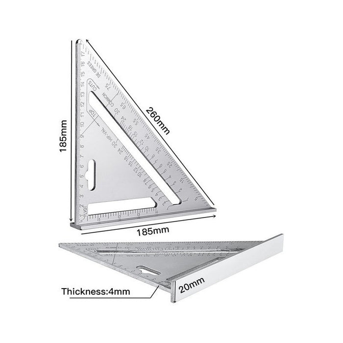 Escuadra Combinada Escuadra Triangular Carpintero Escuadras