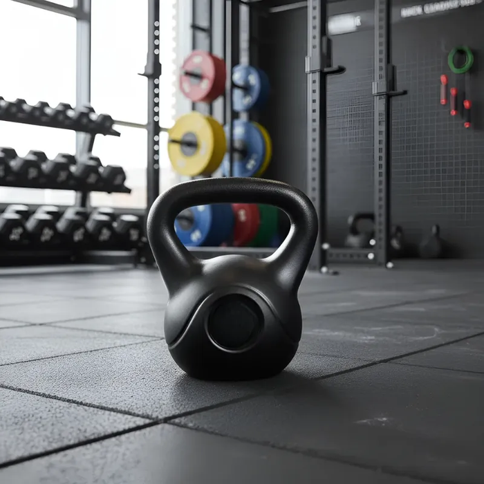 Pesa Kettlebell Rusa Entrenamiento Fitness Crossfit Gym Negro