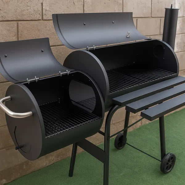 Parrillera Carbon Ahumador Parrilla Asador Portatil Asado