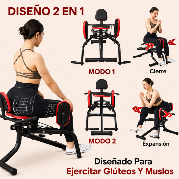 Banco Multifuncional De Abductores Fitness Pierna Cadera Gym