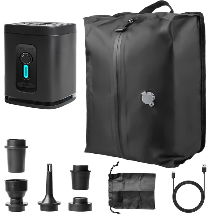 Bolsas Compresion Bolsa Viaje + Bomba Guardar Ropa Vacio 16l