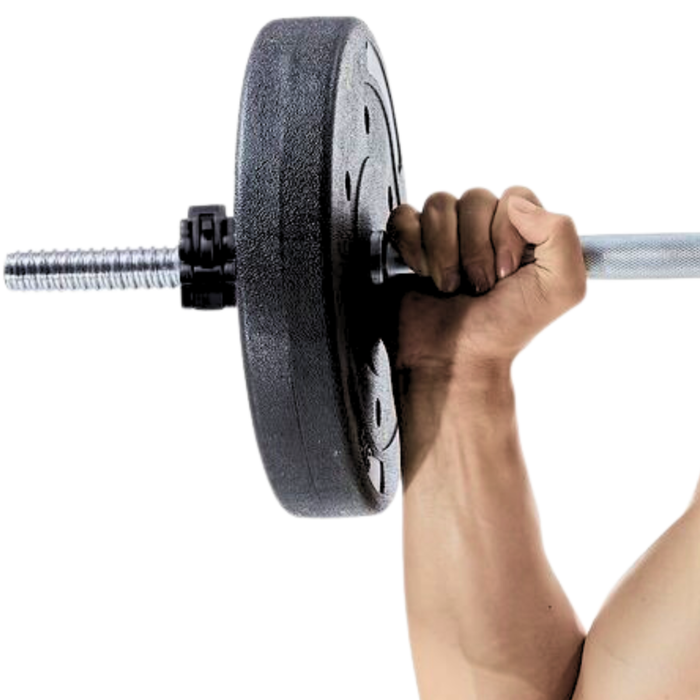 Disco Pesas Preolimpicos Gym Agarres Mancuernas Pvc