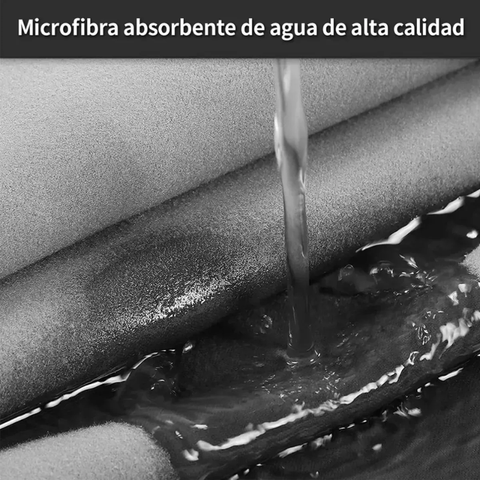 Set 3x Toallas Microfibra Secado Rapido Baño Viaje Playa Deporte