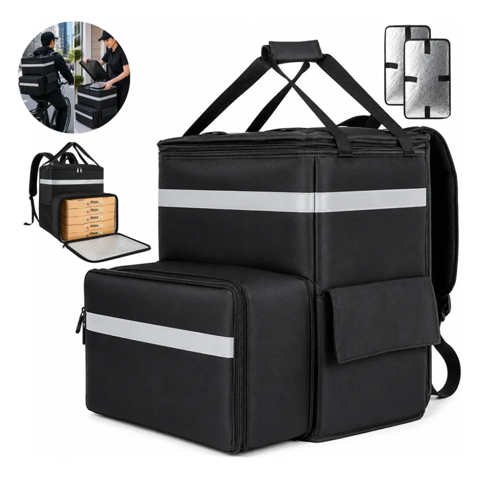 Bolso Termico Mochila Termica Delivery Expandible Repartidor