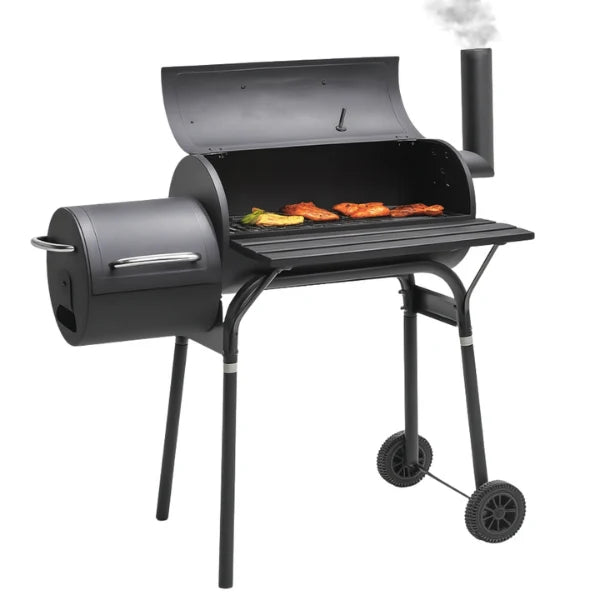 Parrillera Carbon Ahumador Parrilla Asador Portatil Asado