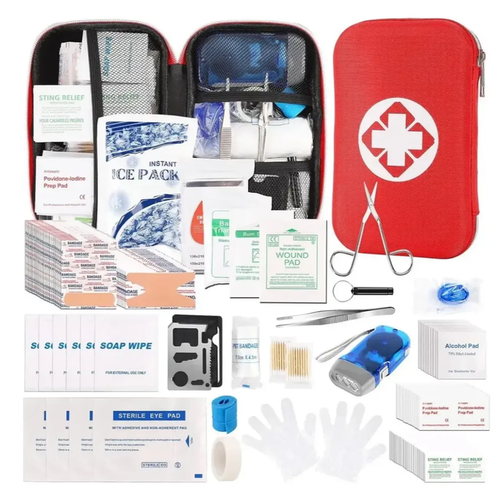 Botiquin Emergencia Primeros Auxilios Curacion Esteril 100pc