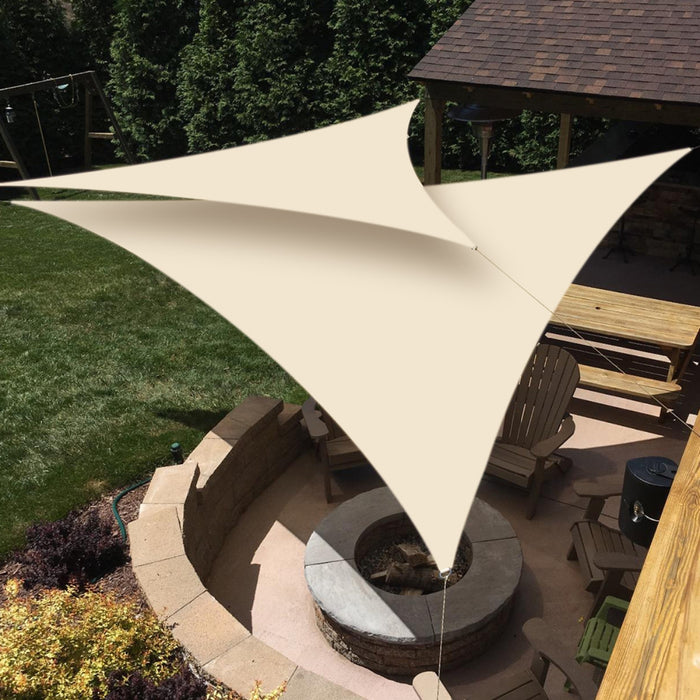 Carpa Camping Vela Sombreadora Toldo Triangular Vela 3x3x3 mts