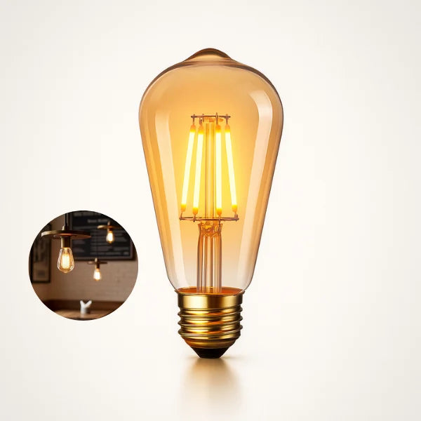 Ampolletas Vintage Led E27 Ampolleta Edison Retro Vintage 4w