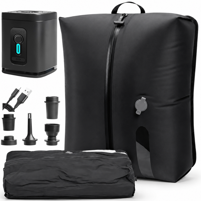 Bolsas Compresion Bolsa Viaje + Bomba Guardar Ropa Vacio 16l