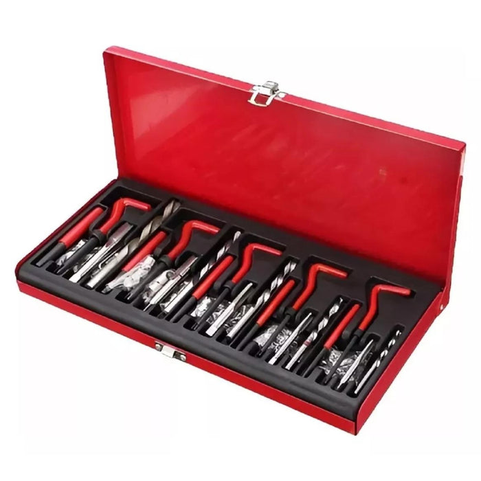 Kit 131 Insertos Helicoil Reparacion Hilos Dañados