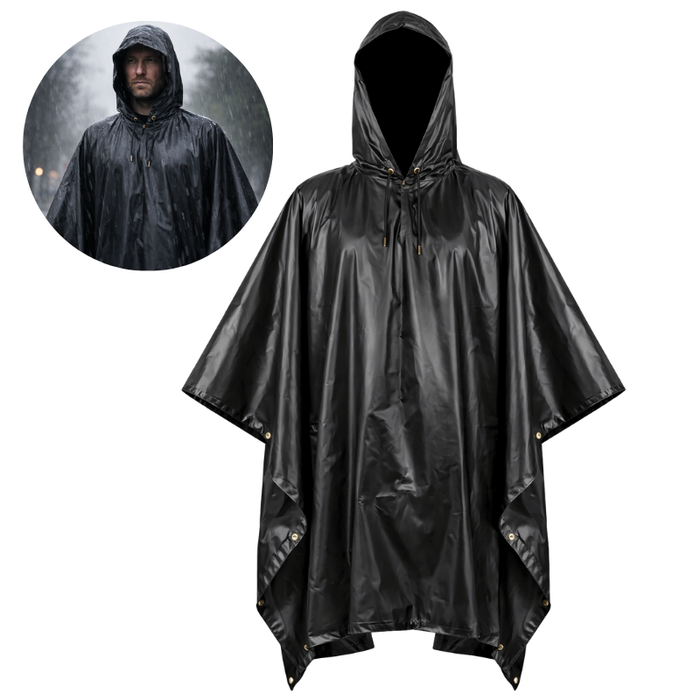 Poncho Impermeable Capa Para Lluvia Ponchos Capa Lluvia