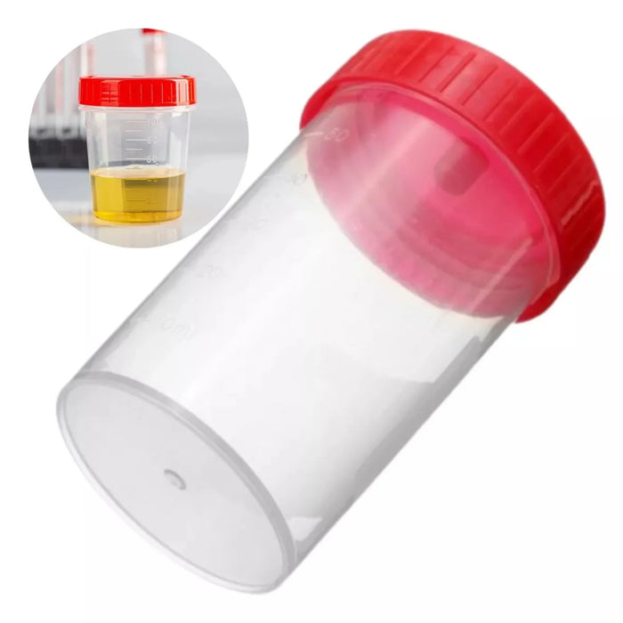 Frasco Recolector Muestras De Orina Frascos Esteril 60 Ml