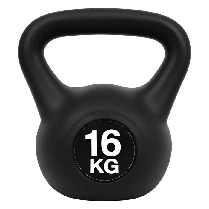 Pesa Kettlebell Rusa Entrenamiento Fitness Crossfit Gym Negro