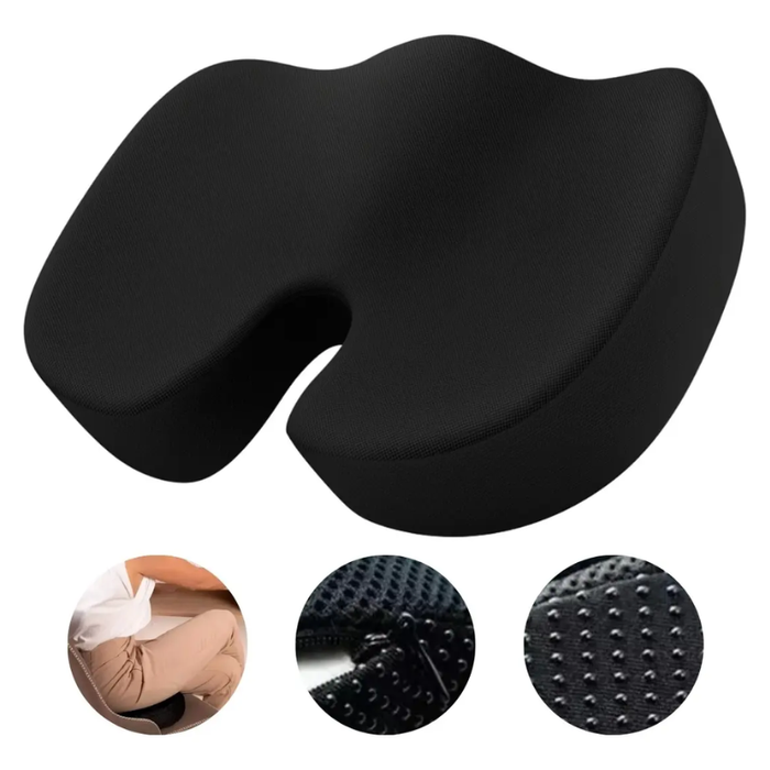 Cojín Asiento Lumbar Ergonomico Coxis Ortopédico Silla