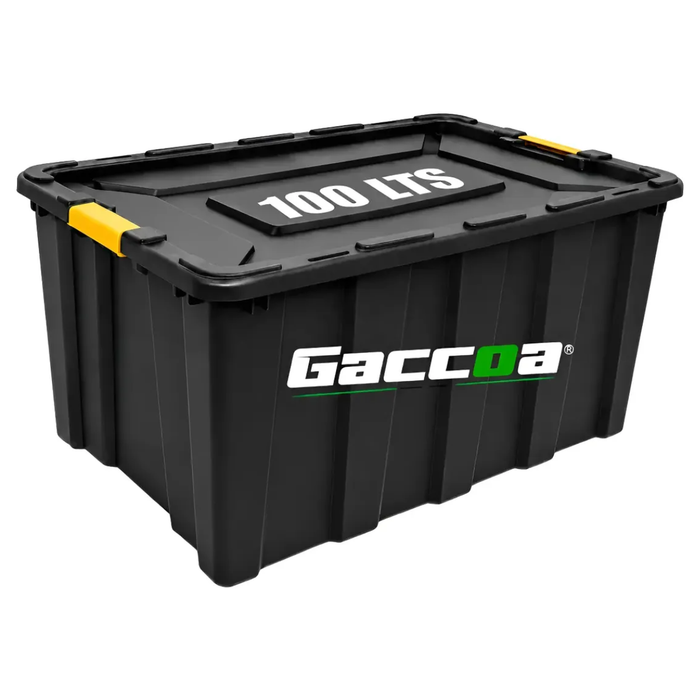 Caja Organizadora Herramientas Baul Apilable Abs 100 Litros