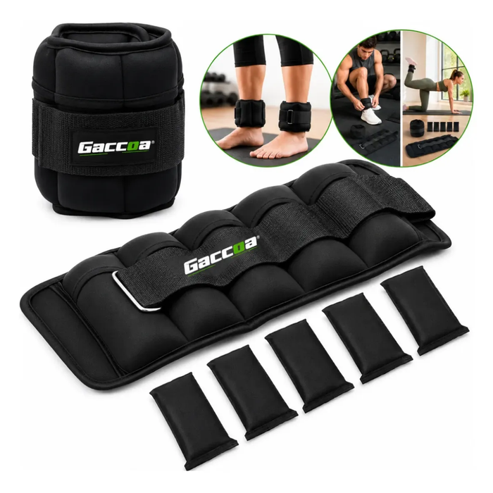 Par Pesas De Tobillo Fitness Gym Tobillera Peso 1.5kg / 3kg