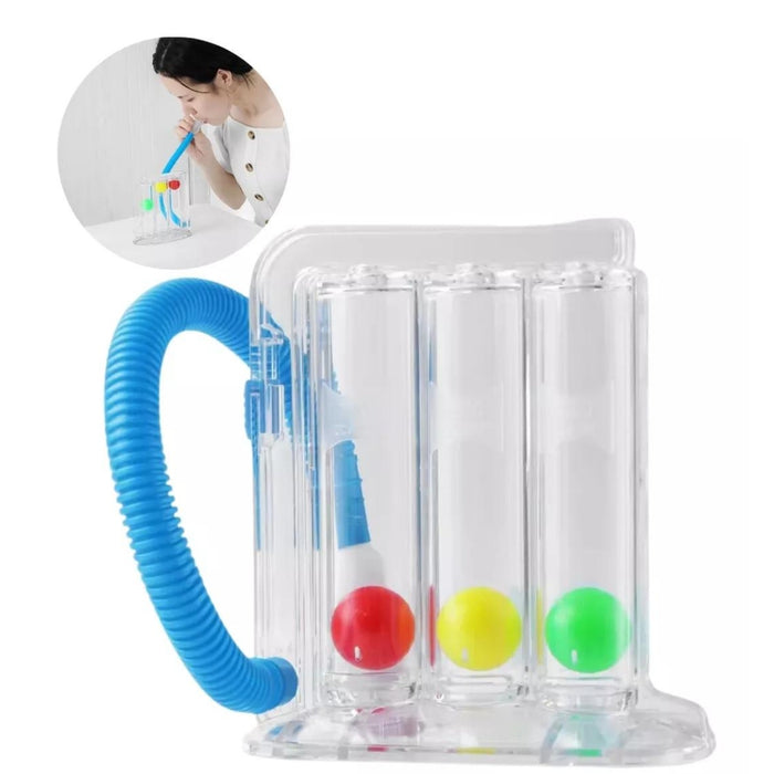 Ejercitador Pulmonar Respiratorio Espirometro 600ml - 1200ml