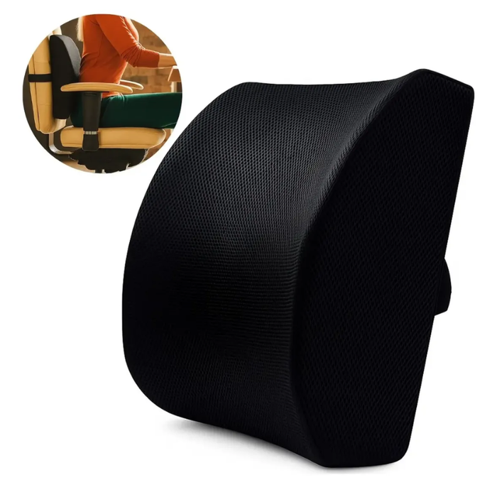 Cojin Corrector Espalda Lumbar Silla Oficina Auto Ergonómico