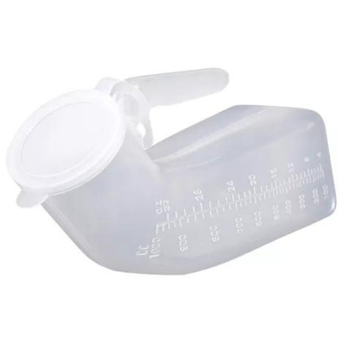 Pato Urinario Masculino Portatil Tapa Adulto Pelele 1000 Cc