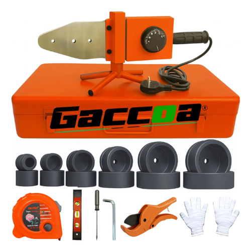 Set Maquina Termofusora Termofusionadora Ppr 20/63mm 2000w