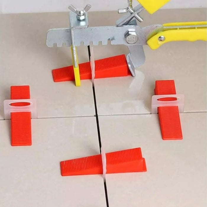 100 Clip Separador Nivelador Ceramica Porcelanato 1.5mm